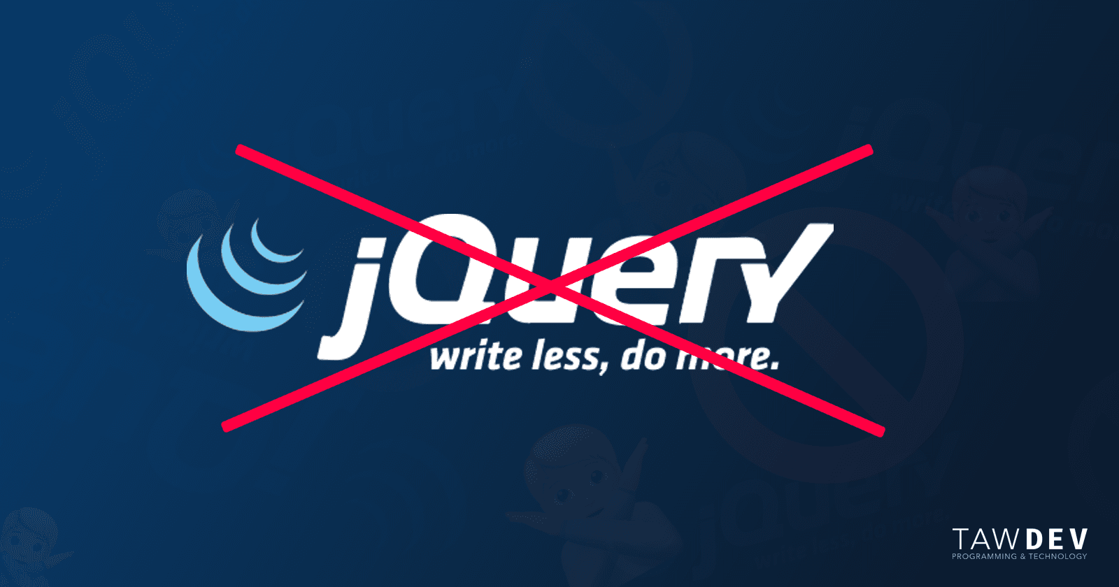 Please, Stop Using jQuery
